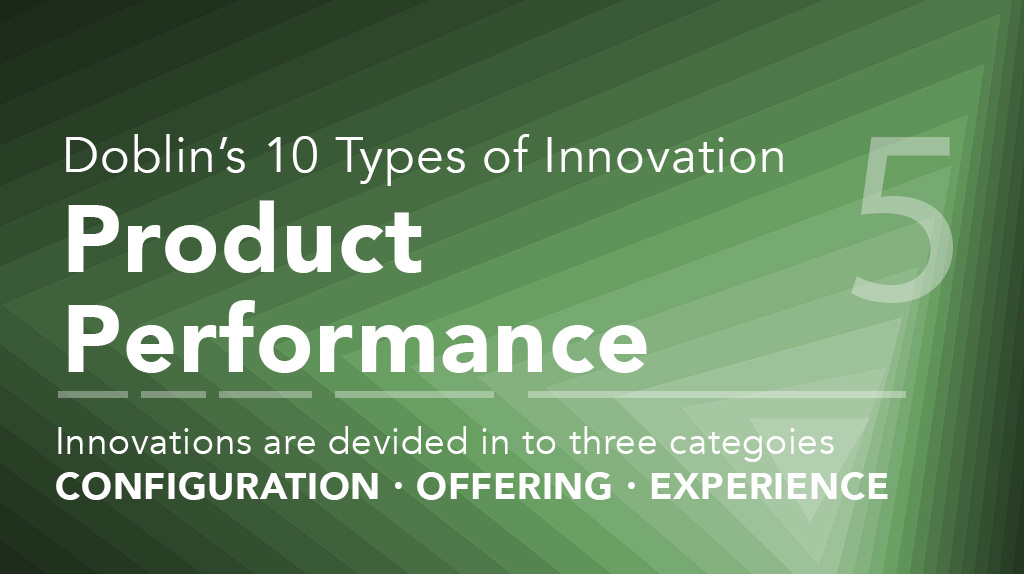 Doblin’s 10 Types of Innovation – Product Performance