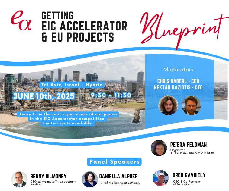 Getting EIC Accelerator & EU Projects Blueprint