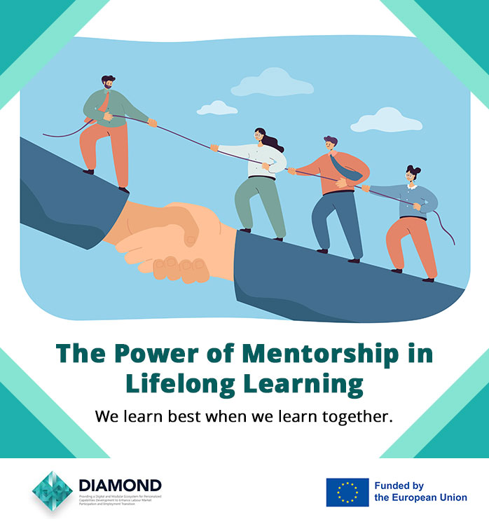 DIAMOND: The Power of Mentorship in Lifelong Learning