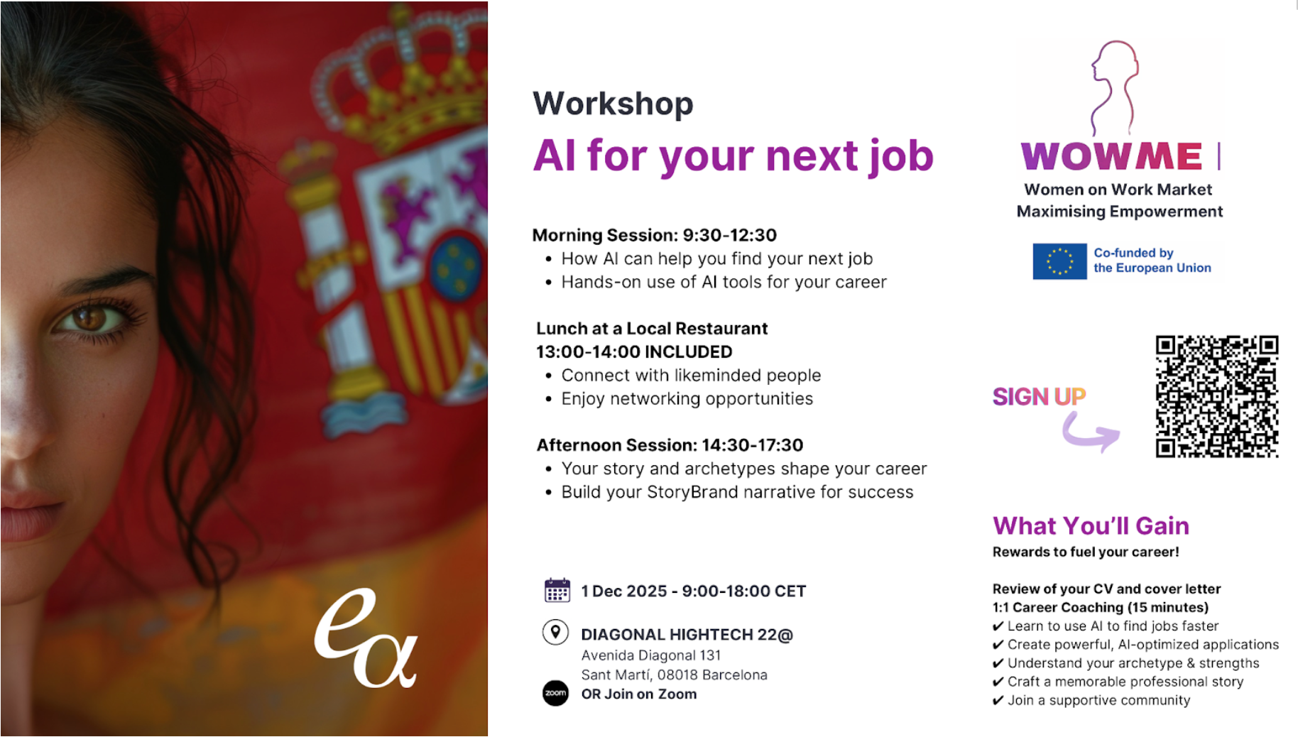 Workshop: AI for Your Next Job (Barcelona + Online)