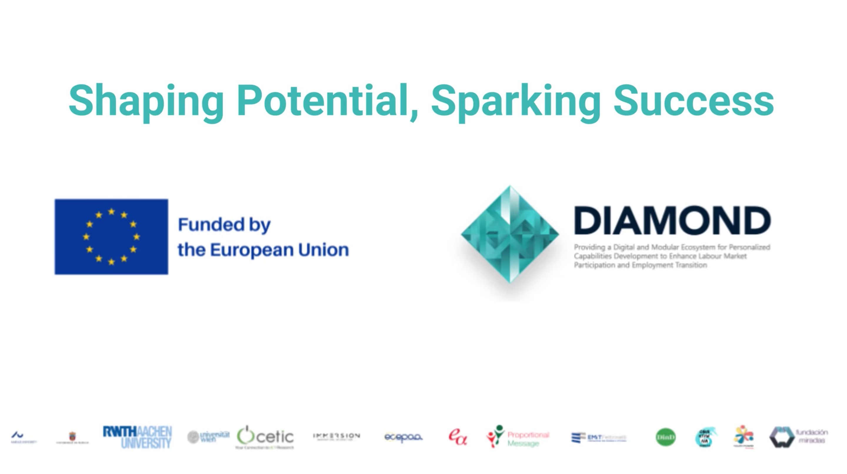 DIAMOND is about people – not one-size-fits-all solutions