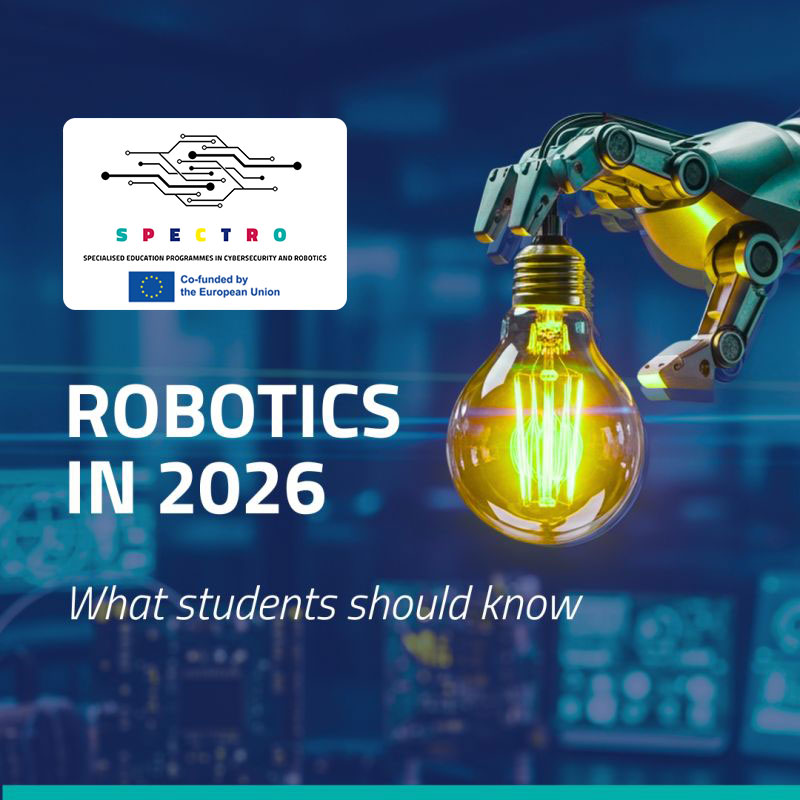 SPECTRO: Robotics in 2026 – What students should know