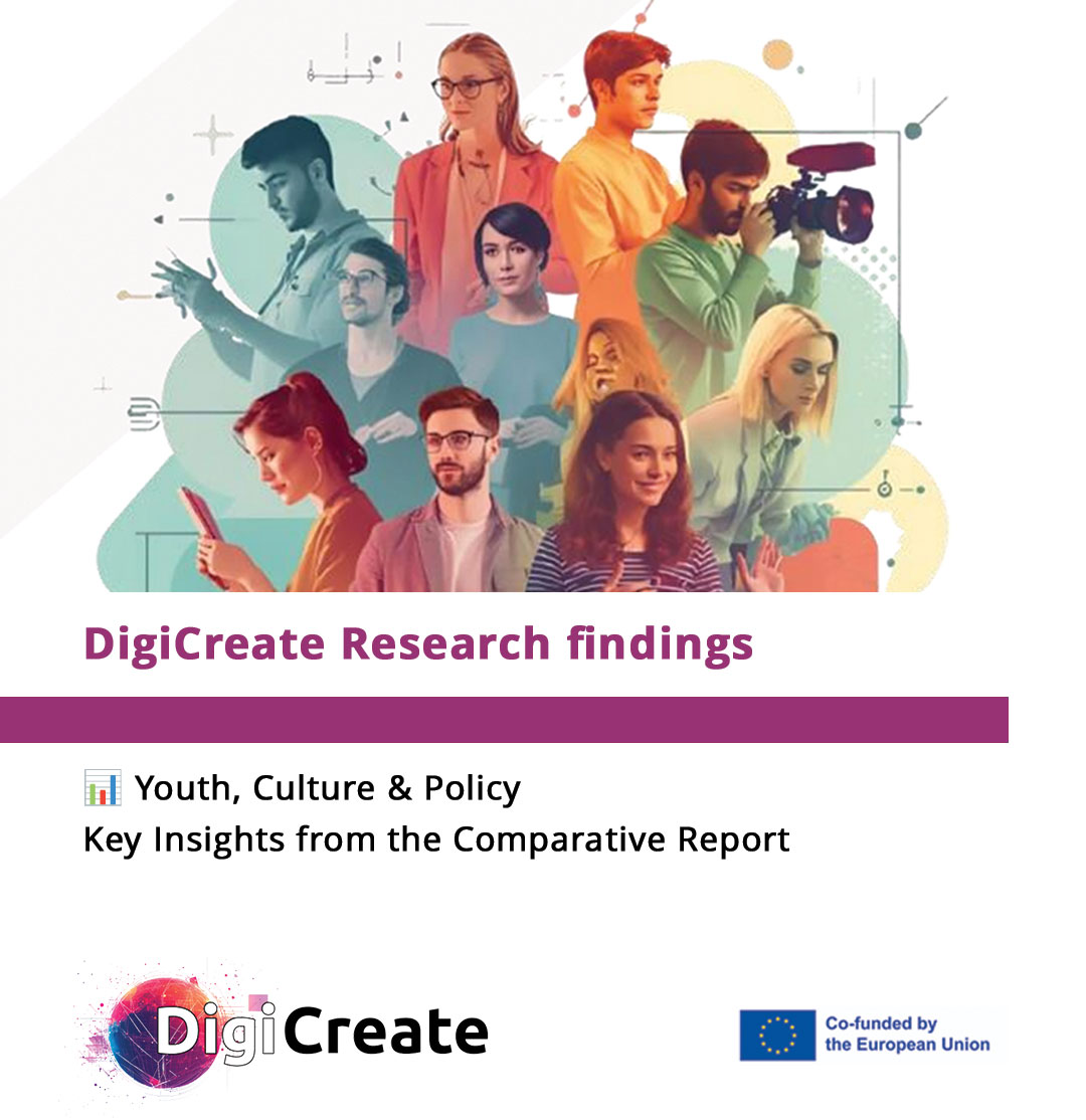DigiCreate: How Policies and Inclusion Shape Youth Participation in Creative Industries Across Six Countries