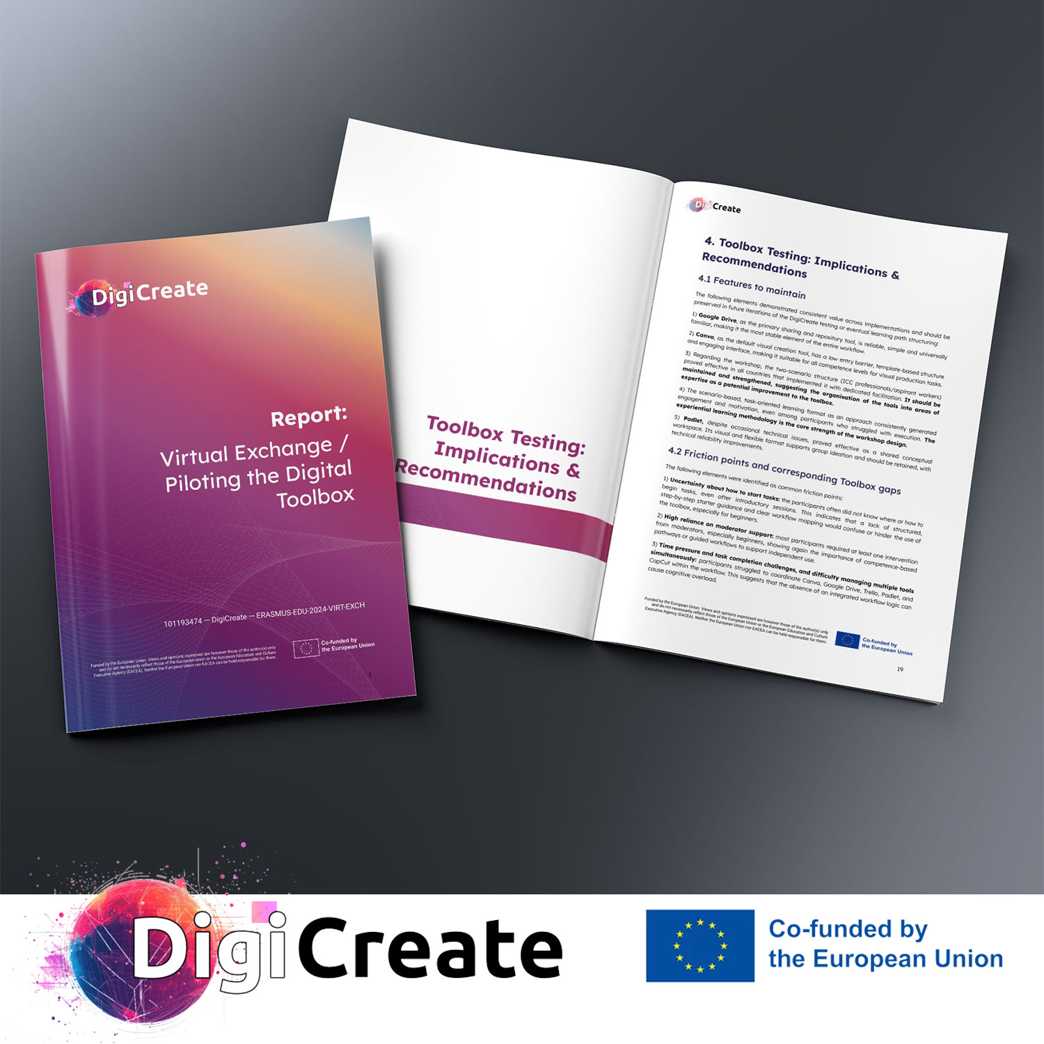 DigiCreate Digital Toolbox Pilot Results