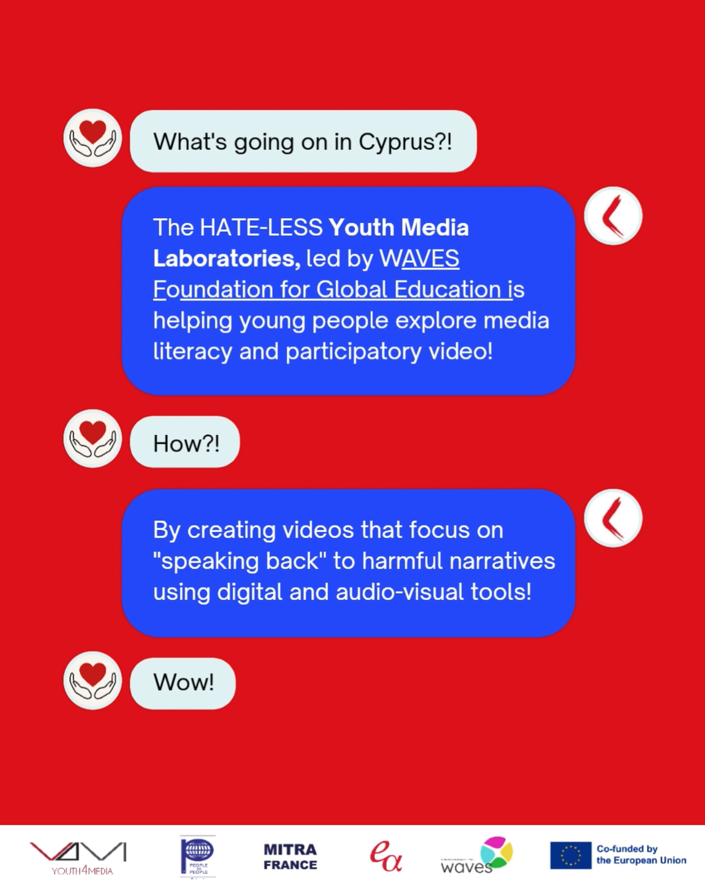 HATE-LESS Target Group Training by WAVES