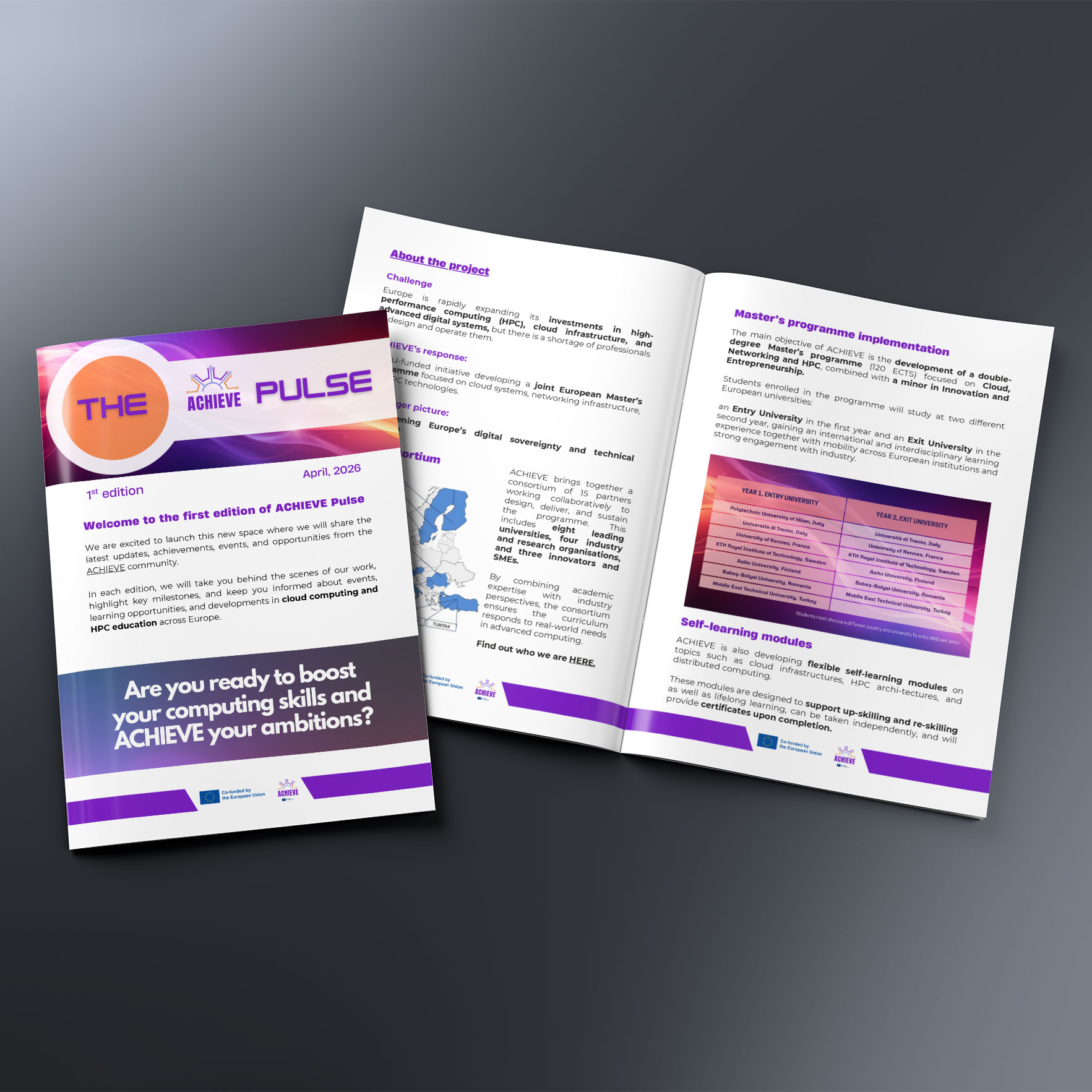 The first edition of ACHIEVE Pulse is now available