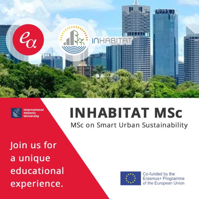 Evolutionary Archetypes Consulting SL is the proud partner in INHABITAT MSc, a MSc Course on Smart Urban Sustainability ♻

The KA2 Erasmus Plus project "INHABITAT" aims to create a comprehensive 2-year MSc program focusing on IoT applications in everyday life, preparing students for careers in the emerging field of "Intelligent Sustainable Habitats."

The program will emphasize practical skills and knowledge, promoting entrepreneurship and initiative. It will be worth 120 ECTS credits and will offer micro-credentials for vocational education and training, catering to those seeking specific skills for upskilling and lifelong learning.

Join us for a unique educational experience. ♻

Learn more about INHABITAT MSc:
- Website: https://www.inhabitatmsc.eu/
- Youtube channel: https://www.youtube.com/@InhabitatMSc

Consortium members:
- International Hellenic University (Coordinator)
- Cerca Trova Ltd
- ECQA
- EFESTO
- Evolutionary Archetypes Consulting SL
- Holonix
- ICB
- Kaunas University of Technology
- Politecnico di Milano
- Rhine-Waal University
- Syswin Solutions
- Ventspils Tehnikumā

#urbansustainability #msc #sustainability #inhabitat #erasmusplus #eu #europeanunion #internationalhellenicuniversity #ihu #education #edtech